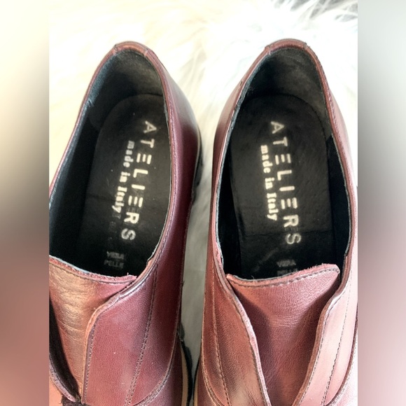 Ateliers Barton Oxford Leather Bordeaux SZ:EU37 - Picture 5 of 8